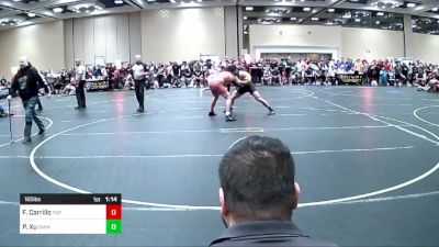 165 lbs Round Of 64 - Fabius Carrillo, Top Dog WC vs Peter Xu, Diamond Bar Highschool