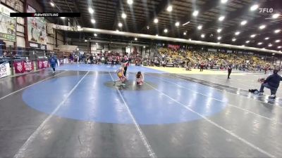 91 lbs Cons. Semi - Alexandria Premus, Madison Elite vs Jennessy Messerly, Lockwood Wrestling Club