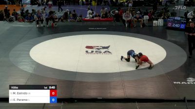 110 lbs Rnd Of 32 - Mia Galindo, VA vs Eliana Paramo, IL