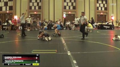 70 lbs Round 2 (4 Team) - Travis Butenewitz, Gotham City vs Darren Edelman, Revival White