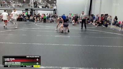 138 lbs Placement (4 Team) - Brandon Beres, Este Built Underground vs Luke Ruel, Sly Fox