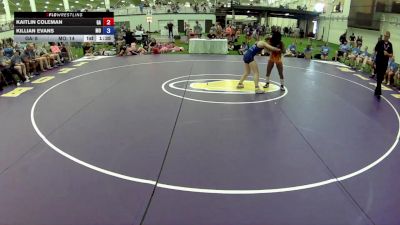 105 lbs Kaitlin Coleman, Georgia vs Killian Evans, Missouri