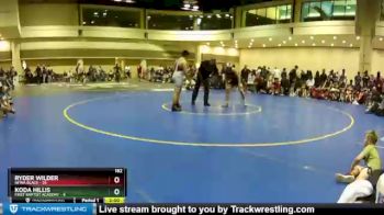 182 lbs Semis & Wb (16 Team) - Ryder Wilder, NFWA Black vs Koda Hillis, First Baptist Academy