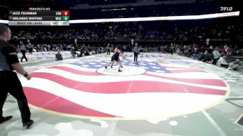 Cons. Round 2 - Orlando Whiting, West Central vs Jace Thurman, Sturgis Brown