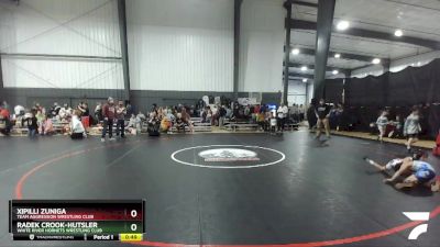49 lbs 1st Place Match - Radek Crook-Hutsler, White River Hornets Wrestling Club vs Xipilli Zuniga, Team Aggression Wrestling Club