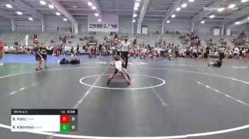 52 lbs Prelims - Braxton Holtz, Ohio Rampage vs Ryder Kleinman, Ride Out Wrestling Club