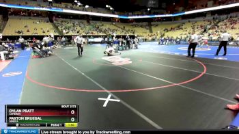 106 Class 2 lbs Quarterfinal - Dylan Pratt, Cameron vs Paxton Bruegal, Seneca