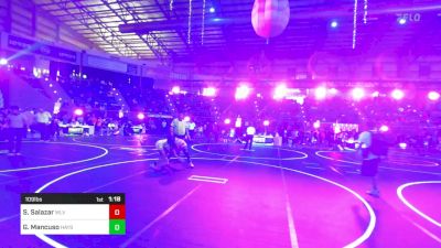 109 lbs Round Of 16 - Shyanne Salazar, Wlv Jr Wrestling vs Grace Mancuso, Hays Wrestling Club