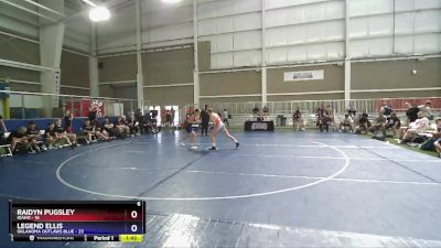 132 lbs Round 2 (8 Team) - Raidyn Pugsley, Idaho vs Legend Ellis, Oklahoma Outlaws Blue