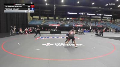 117 lbs Champ. Round 1 - 5 Jasmine Howard, Southern Oregon vs Larhae Whaley, Dickinson State