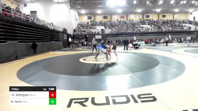 175 lbs Round Of 32 - Haden Bottiglieri, Belmont Hill vs Nasir Yard, Springside Chesnut Hill Academy