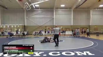 184 lbs 1st Place Match - Jaden Sonner, Campbellsville University vs Tobias Garrison, University Of The Cumberlands (KY)