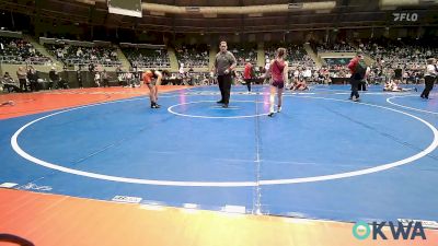 98 lbs Rr Rnd 2 - Camden Garrison, HURRICANE WRESTLING ACADEMY vs Jerry Crossno, Roland Youth League Wrestling