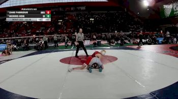 4A 98 lbs Cons. Round 3 - Morris Heib, Snake River vs Zane Fabrizius, American Falls