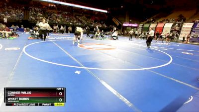 215 Class 1 lbs Champ. Round 1 - Conner Willis, Fatima vs Wyatt Burks, Versailles