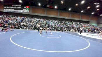126 lbs Champ. Round 1 - Titus Johnson, Mazama vs Kaynan Kahaawi-Palma, Kamehameha