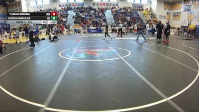 126 lbs Champ. Round 2 - Lukah Zherka, SOT / DOZ vs Jayden Buehlar, Camden County Outsiders