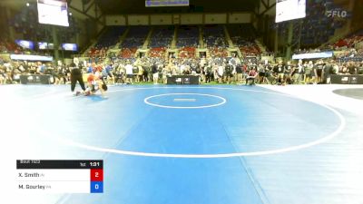 170 lbs Rnd Of 64 - Xavier Smith, Indiana vs Mason Gourley, Pennsylvania
