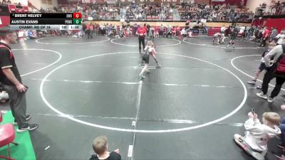 92 lbs Champ. Rd Of 16 - Austin Evans, Palouse Elite Wrestling Club vs Brent Helvey, Suples Wrestling Club