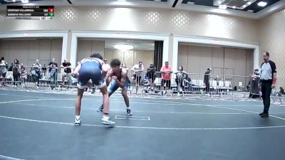 138 lbs Semifinal - Cristian Villarreal, Snakepit vs Andrew Williams, Elite Force WC