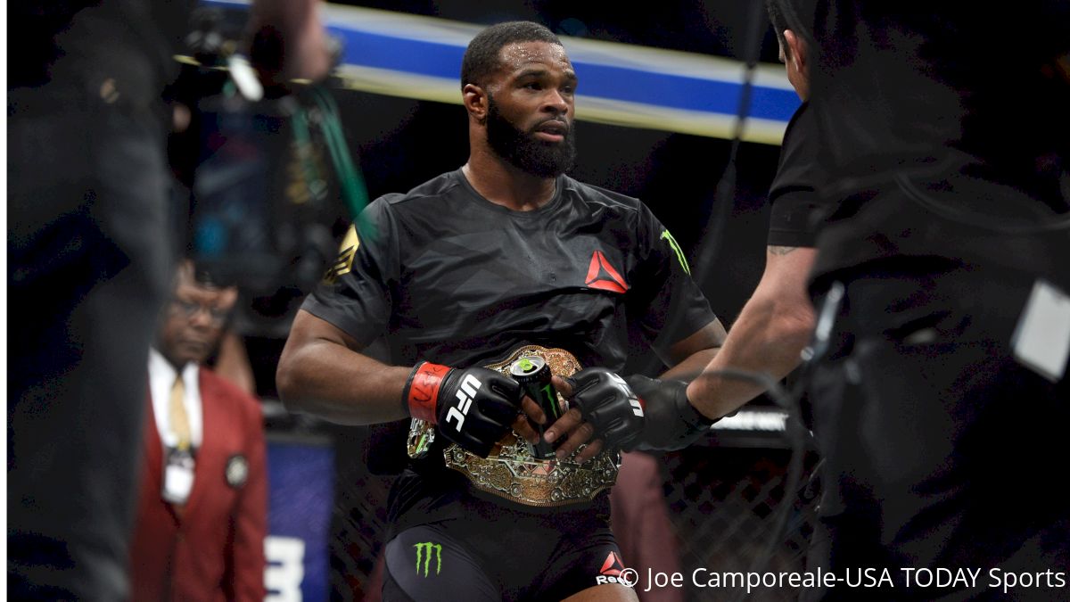 Tyron Woodley Responds To 'Pressure Pillow Fighting' Colby Covington