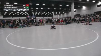 70 lbs Cons. Sub-rd Of 16 - Mason Hammons, Fremont Wrestling Club vs Levi Mathew, Dragon RTC