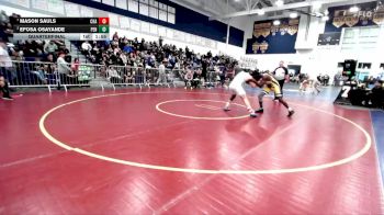 175 lbs Quarterfinal - Mason Sauls, Chaparral vs Efosa Osayande, Peninsula