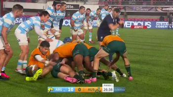 Jake Gordon Try vs Los Pumas | TRC 2024