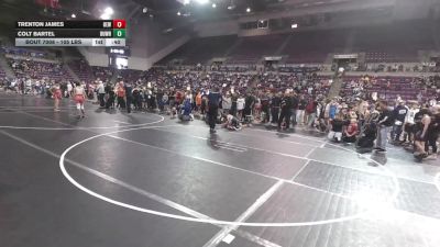 105 lbs Champ. Rd Of 32 - Colt Bartel, Durango Wrestling vs Trenton James, Betterman Elite Wrestling