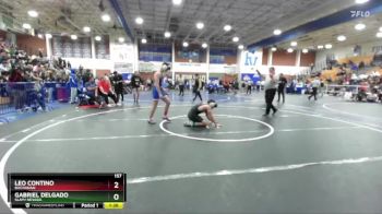 157 lbs Semifinal - Leo Contino, Buchanan vs Gabriel Delgado, SLAM! NEVADA