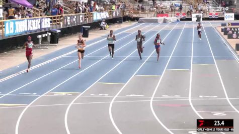 Youth Girls' 400m, Semi-Finals 9 - Age 13