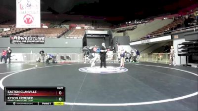 165 lbs Cons. Semi - Easton Glanville, California vs Kyson Kroeger, Granite Wrestling Club