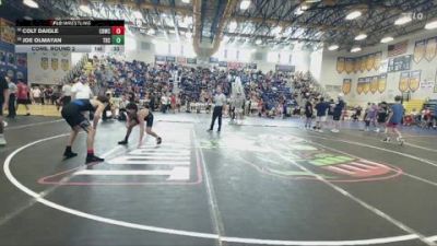 132 lbs Cons. Round 2 - Colt Daigle, Clay vs Joe Olmayan, Buchholz