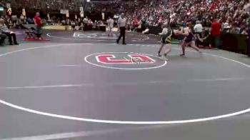 220 lbs Quarterfinal - Jackson Bledsoe, Wray vs Taite Weeks-Johnson, County Line