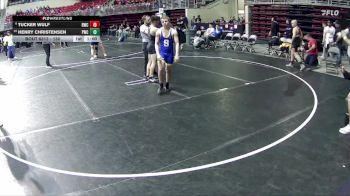 130 lbs Cons. Round 5 - Henry Christensen, Pioneer Wrestling Club vs Tucker Wulf, Rocks Wrestling Club