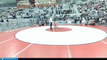 49 lbs Quarterfinal - Jaxon Schiess, COWA vs DeAndre Romero, Victory Wrestling-Central WA