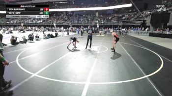 Champ. Round 1 - Ben Parsons, Sioux Falls Washington vs Tate Huff, Aberdeen Central