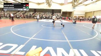 83-M lbs Quarterfinal - Rhylen Wood, Elite NJ vs Ethan Santos, Northern Delaware Wrestling Academy