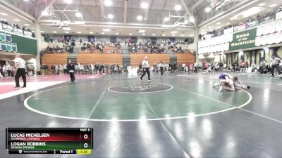 106 lbs Champ. Round 2 - Logan Robbins, Spanish Springs vs Lucas Michelsen, Cathedral Catholic