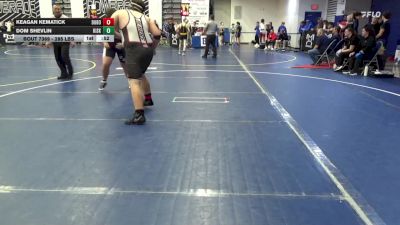 285 lbs Consy 4 - Keagan Kematick, DuBois vs Dom Shevlin, Kiski Area