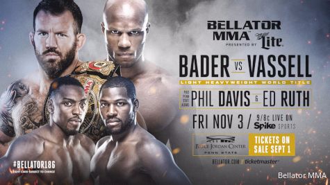 Bellator 186: Ryan Bader vs. Linton Vassell