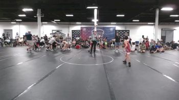 64 lbs Round 2 (6 Team) - Ace Beltz, Bay Brawlers vs Milan Bassiri, Capital City WC