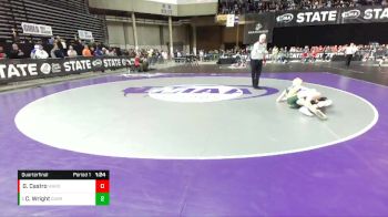 1B/2B 106 Quarterfinal - Creed Wright, Darrington vs Gio Castro, Warden