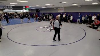 126 lbs Cons. Round 5 - Cody Pratt, Memphis Univ. Sch. vs Luke Johns, Montgomery Bell Aca.