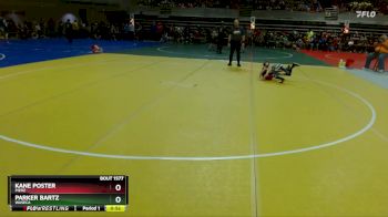 50 lbs Cons. Round 2 - Kane Poster, Pierz vs Parker Bartz, Waseca