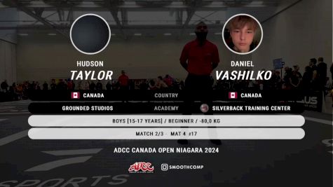 Hudson Taylor vs Daniel Vashilko 2024 ADCC Niagara Open