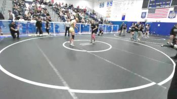 140 lbs 3rd Place Match - Ava McGowan, South Hills vs Gianna Lopez, Peninsula