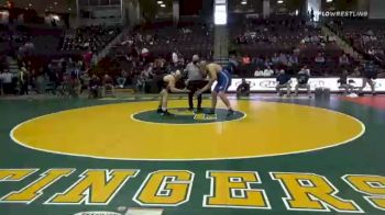 285 lbs Semifinal - Rocco John-Daniello, Reynolds vs Nathan Taylor, Brookville