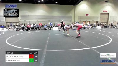 135 lbs Rr Rnd 3 - Maxwell Countryman, Greater Heights Wrestling vs Brody Procunier, Michigan Premier WC - (B)