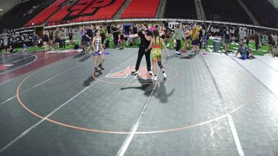 96 lbs 2nd Place Match - Vayda Chavez, Nevada vs Emilene Taua, Hawaii